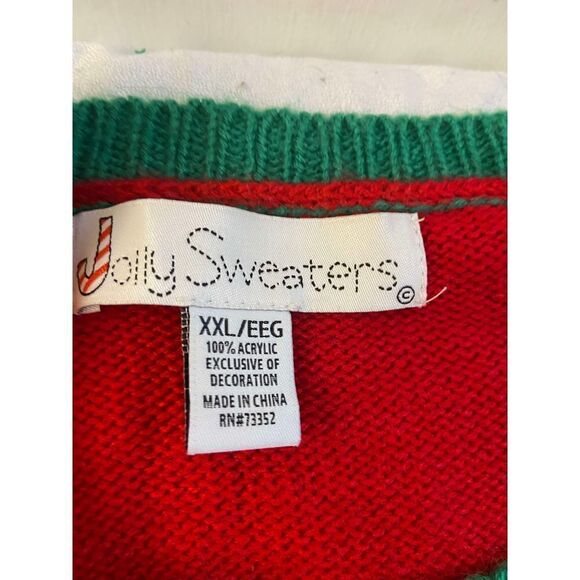 Jolly Sweater Bro “Where’s the Party? Beer. Christmas Moose and  ornaments light - Picture 4 of 6